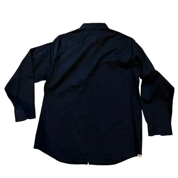 Calvin Klein Regular Fit Performance Non-Iron Shirt – Black – 16.5 / 32–33 - Picture 2 of 4